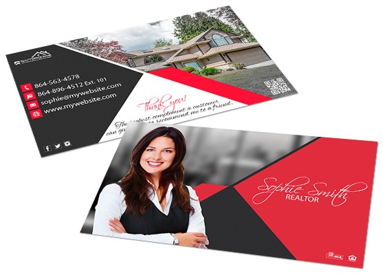 tarjeta de negocio, bienes raices, realtor